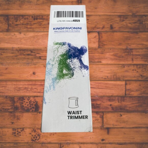 Adjustable Unisex Nano-Silver Waist Trimmer Belt for Exercise & Shaping NIB - Picture 2 of 2